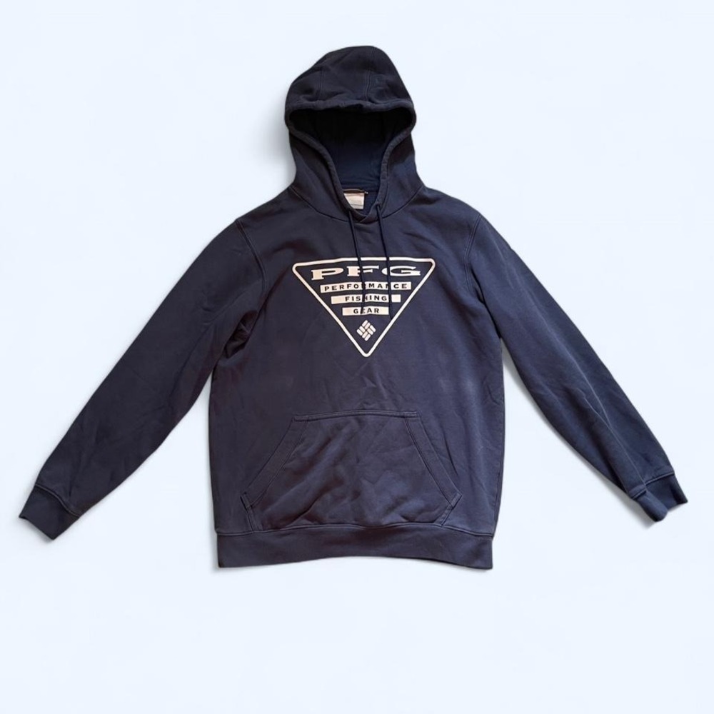 Fishing gear cotton hoodie size M by Colombia